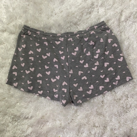 LOVE & CHERISH PINK HEART DRAWSTRING SHORT XL - Picture 3 of 16
